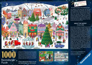 Preview: 1000 Teile Ravensburger Puzzle Zauberhafte Weihnachtsstadt 12001758
