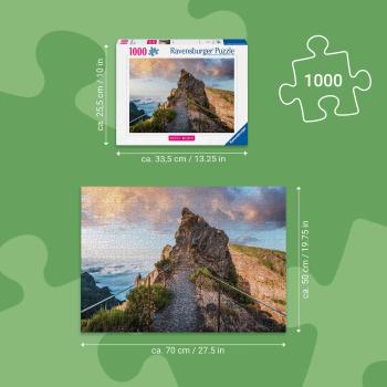 Preview: 1000 Teile Ravensburger Puzzle Himmlischer Bergpfad 12001765
