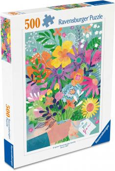 Preview: 500 Teile Ravensburger Puzzle Blumen für dich 12001795