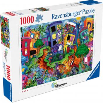 Preview: 1000 Teile Ravensburger Puzzle Marienkäferweg 12001797
