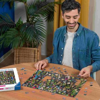 500 Teile Ravensburger Puzzle Schwimmender Markt, Indonesien 12001813