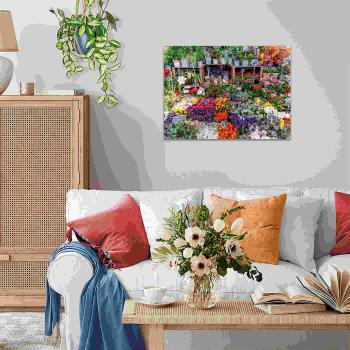 500 Teile Ravensburger Puzzle Blumenmarkt, Frankreich 12001815