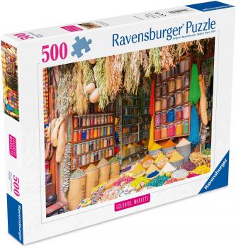 Preview: 500 Teile Ravensburger Puzzle Bunte Gewürze, Marokko 12001816