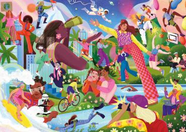 Preview: 1000 Teile Ravensburger Puzzle Heldinnen des Alltags 12001826