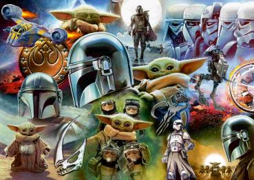 Preview: 1000 Teile Ravensburger Puzzle Star Wars The Mandalorian and Grogu 12001830
