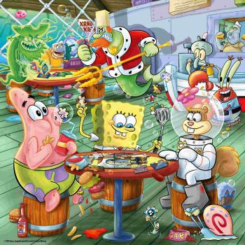 Preview: 500 Teile Ravensburger Puzzle Quadratisch Spieleabend in der Krossen Krabbe 12001831