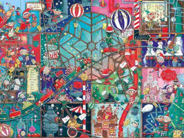 Preview: 1500 Teile Ravensburger Puzzle Die Elfenfabrik 12001934