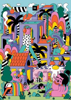 Preview: 1000 Teile Ravensburger Tagtraum 12001972