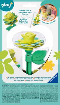 Preview: Ravensburger Kleinkindwelt Motorikspielzeug Play+ Blumen Kleiner Blütenzauber gelb 12002638