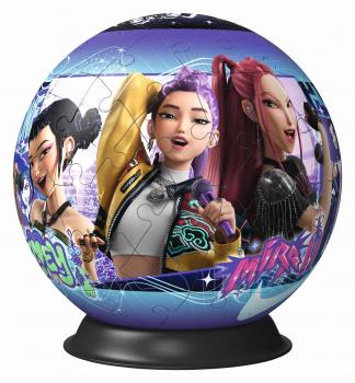 Preview: 72 Teile Ravensburger 3D Puzzle Ball K-Pop Demon Hunters 12002885