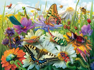 100 Teile Ravensburger Kinder Puzzle XXL Wunderwelt der Insekten 12004049