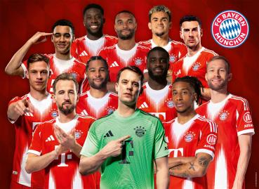 300 Teile Ravensburger Kinder Puzzle XXL FC Bayern Saison 2025/2026 12004146