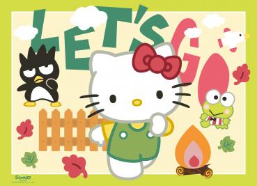 4 x 100 Teile Ravensburger Kinder Puzzle Los geht's, Hello Kitty! 12004159