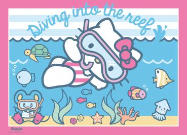 4 x 100 Teile Ravensburger Kinder Puzzle Los geht's, Hello Kitty! 12004159