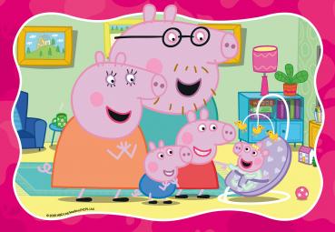2 x 24 Teile Ravensburger Kinder Puzzle Peppa Pig 12004184