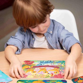 2, 4, 6, 8 Teile Ravensburger Kinder Puzzle my first puzzles Dino-Freunde 12004249