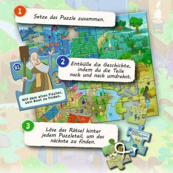 42 Teile Ravensburger Kinder Puzzle Mein Puzzle-Abenteuer Drachen 12004311