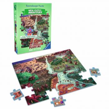 Preview: 42 Teile Ravensburger Kinder Puzzle Mein Puzzle-Abenteuer Das verborgene Flusstal 12004313
