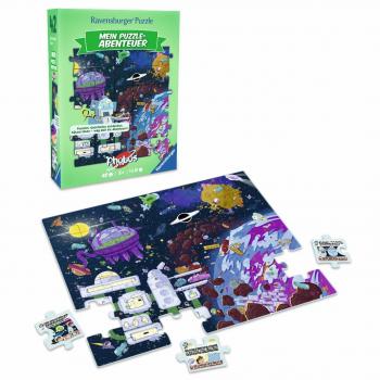 Preview: 42 Teile Ravensburger Kinder Puzzle Mein Puzzle-Abenteuer Phobos 12004315