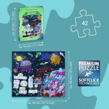 42 Teile Ravensburger Kinder Puzzle Mein Puzzle-Abenteuer Phobos 12004315