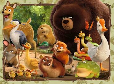 Preview: 100 Teile Ravensburger Kinder Puzzle XXL Disney Pixar Hoppers Geheimnisse der Tierwelt 12004363
