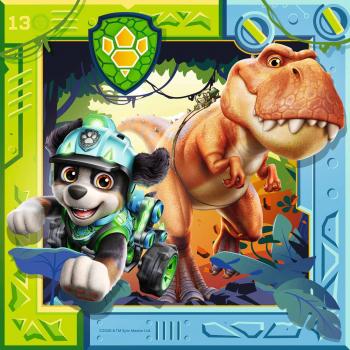 Preview: 3 x 49 Teile Ravensburger Kinder Puzzle Paw Patrol 3 Dino Movie 12004368