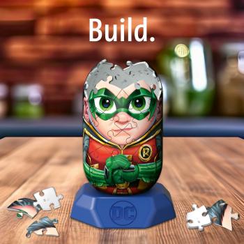 54 Teile Ravensburger 3D Puzzle Hylkies DC Universe Robin Sammelfigur 12008014
