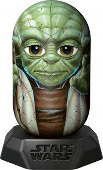 54 Teile Ravensburger 3D Puzzle Hylkies Star Wars Yoda Sammelfigur 12008018