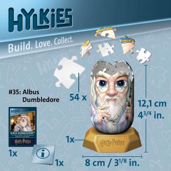 54 Teile Ravensburger 3D Puzzle Hylkies Harry Potter Albus Dumbledore Sammelfigur 12008022