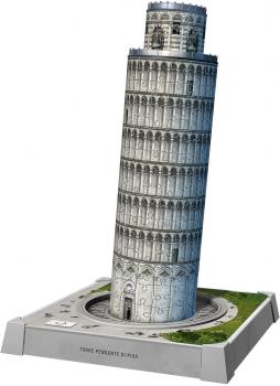 216 Teile Ravensburger 3D Puzzle Iconics Bauwerk Schiefer Turm von Pisa mit Licht 12008028