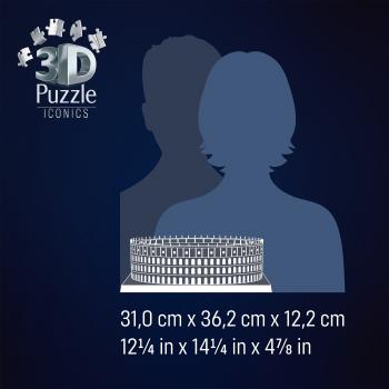 216 Teile Ravensburger 3D Puzzle Iconics Bauwerk Kolosseum Rom mit Licht 12008034