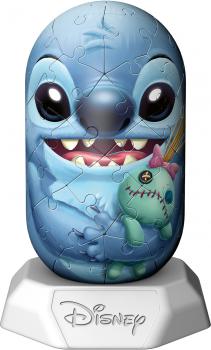 Preview: 54 Teile Ravensburger 3D Puzzle Hylkies Disney Stitch 12008044