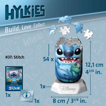 54 Teile Ravensburger 3D Puzzle Hylkies Disney Stitch 12008044