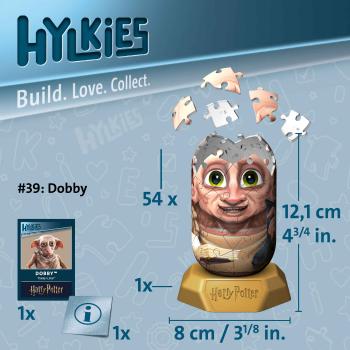 54 Teile Ravensburger 3D Puzzle Hylkies Harry Potter Dobby 12008046