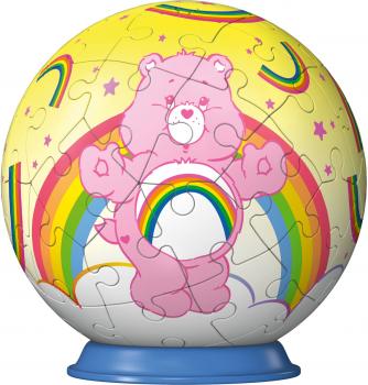Preview: 54 Teile Ravensburger 3D Puzzle Ball Care Bears Cheer Bear 12008071