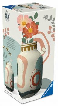 Preview: 162 Teile Ravensburger 3D Puzzle Vase Organic Beige 12008074