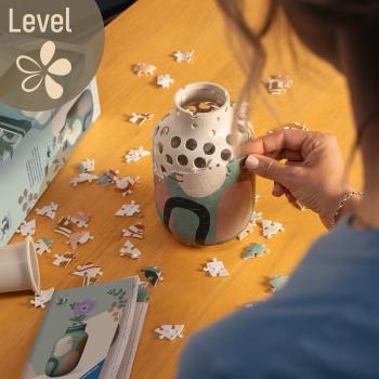 162 Teile Ravensburger 3D Puzzle Vase Organic Sage 12008075