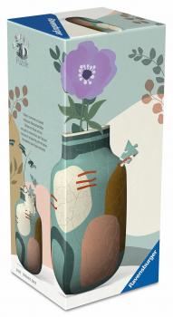 Preview: 162 Teile Ravensburger 3D Puzzle Vase Organic Sage 12008075
