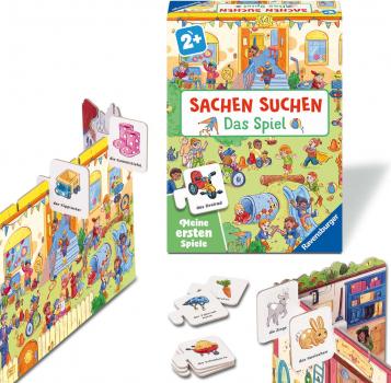 Preview: Ravensburger Kinderspiel Meine ersten Spiele Suchspiel Sachen suchen Das Spiel 12010003