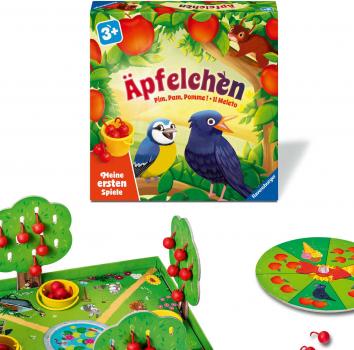 Preview: Ravensburger Kinderspiel Meine ersten Spiele Sammelspiel Äpfelchen 12010004