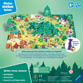 Preview: Ravensburger Kinderspiel Meine ersten Spiele Merkspiel Sagaland Junior 12010007