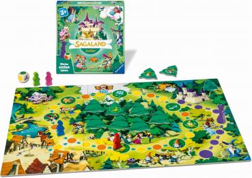 Ravensburger Kinderspiel Meine ersten Spiele Merkspiel Sagaland Junior 12010007