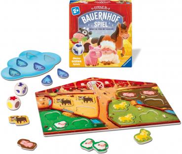 Preview: Ravensburger Kinderspiel Meine ersten Spiele Suchspiel Unser Bauernhofspiel 12010008