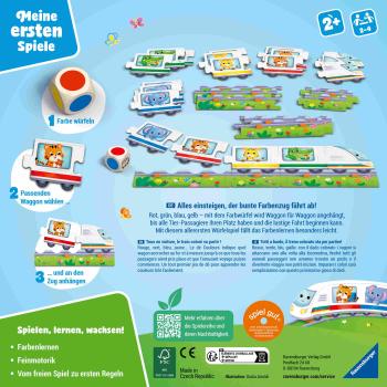 Preview: Ravensburger Kinderspiel Meine ersten Spiele Würfelspiel Mein Eisenbahn-Spiel 12010010