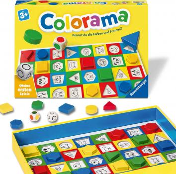Preview: Ravensburger Kinderspiel Meine ersten Spiele Zuordnungsspiel Colorama 12010013
