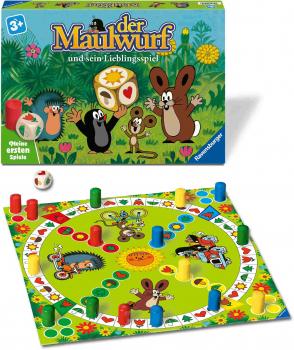 Ravensburger Kinderspiel Meine ersten Spiele Laufspiel Der Maulwurf und sein Lieblingsspiel 12010015