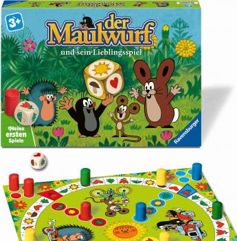 Preview: Ravensburger Kinderspiel Meine ersten Spiele Laufspiel Der Maulwurf und sein Lieblingsspiel 12010015
