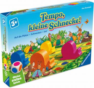 Preview: Ravensburger Kinderspiel Meine ersten Spiele Laufspiel Tempo, kleine Schnecke! 12010016