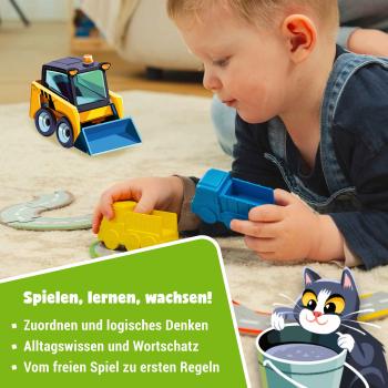 Ravensburger Kinderspiel Meine ersten Spiele Legespiel Wir spielen Baustelle 12010018