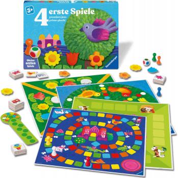 Preview: Ravensburger Kinderspiel Meine ersten Spiele Spielesammlung 4 erste Spiele 12010019